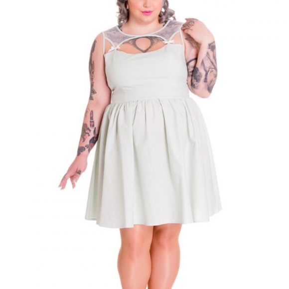 Hell Bunny Dresses & Skirts - Hell Bunny Vixen Gingham Mint Dress